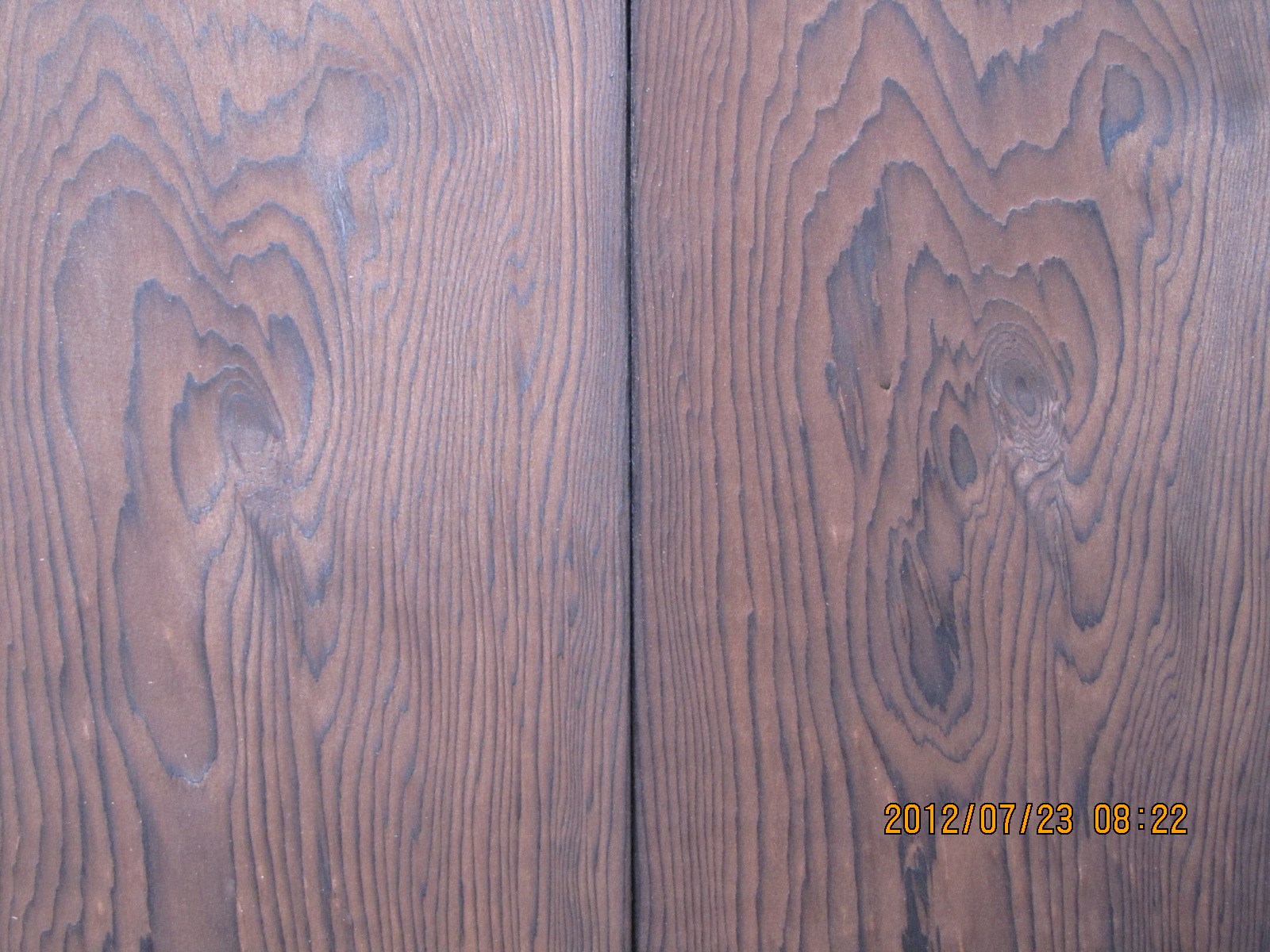 表面碳化木紋處理